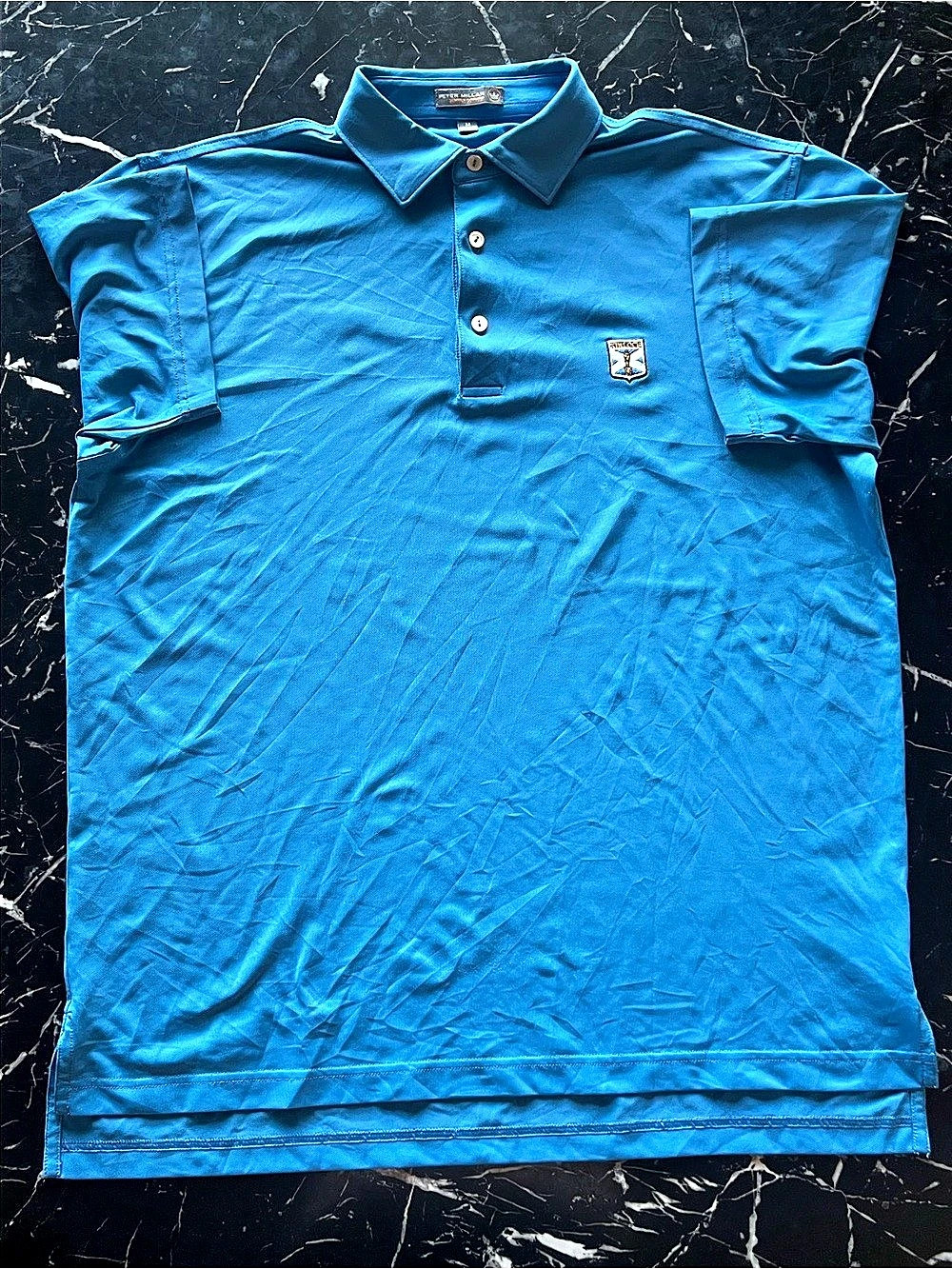 Peter Millar Summer Comfort Performance Polo with Kinloch Club Logo Performance